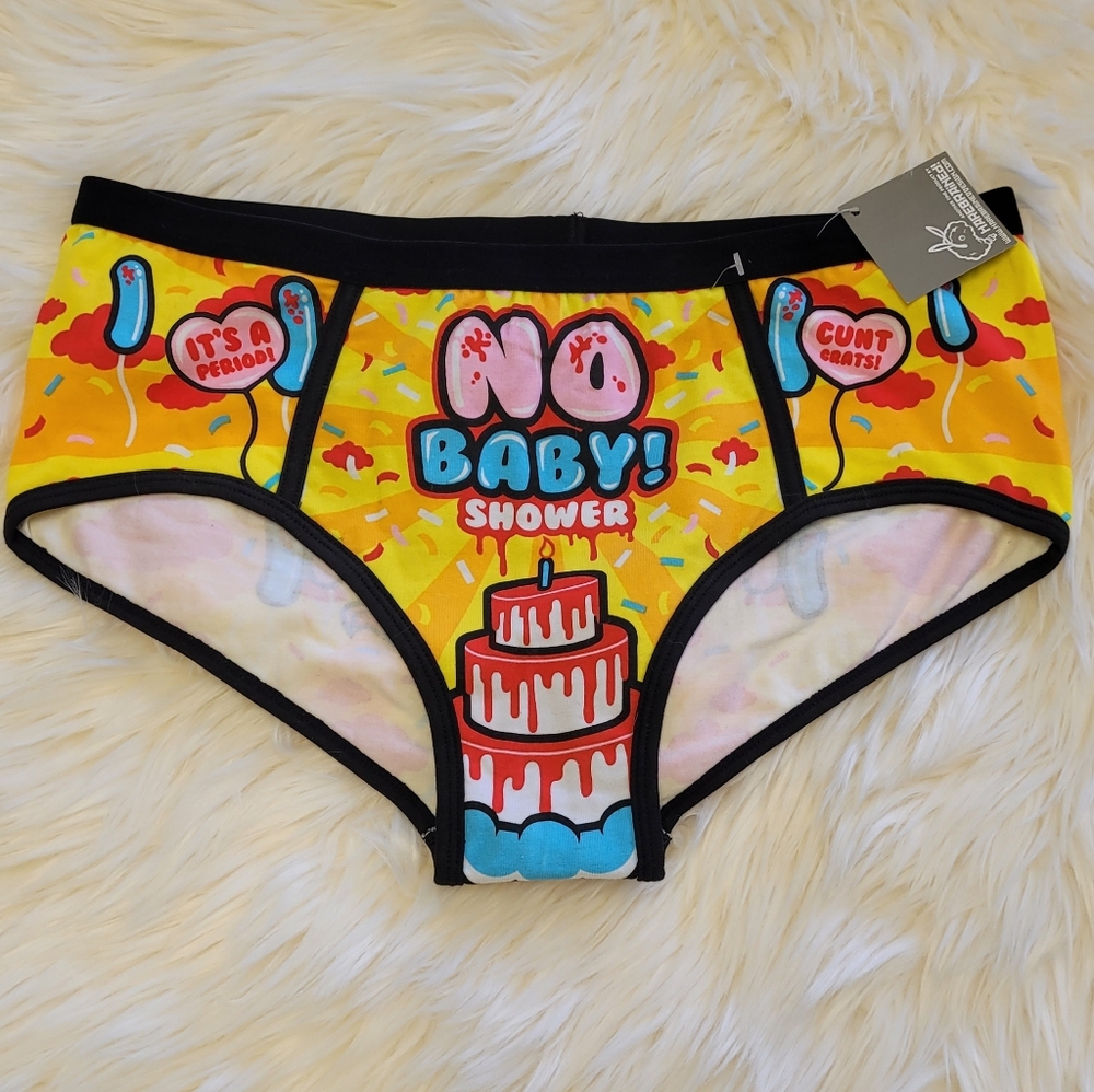 NWT - No Baby Shower - Period Panty